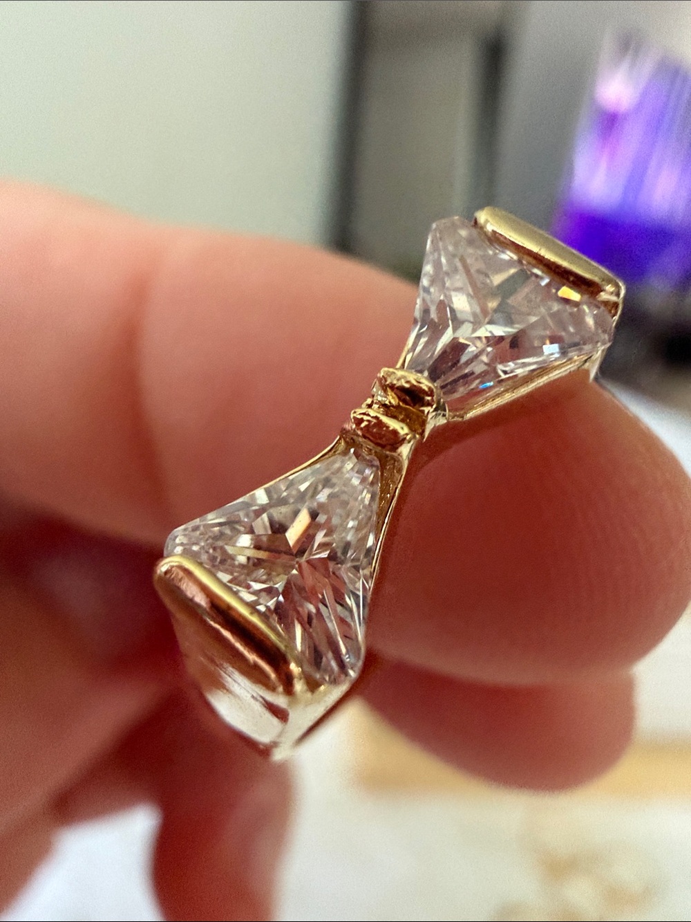 Gold Filled Bow Ring